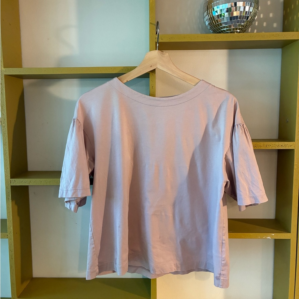 Uniqlo Lavender Short Sleeve Tee